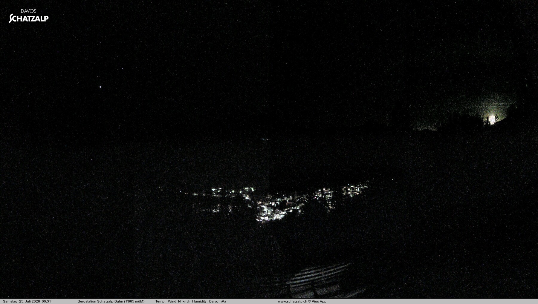 Archiv Foto Webcam Schatzalp