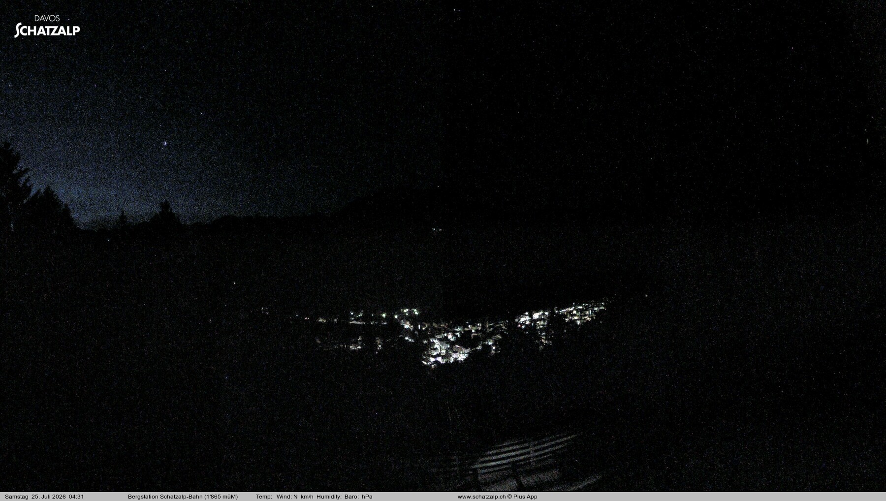Archiv Foto Webcam Schatzalp