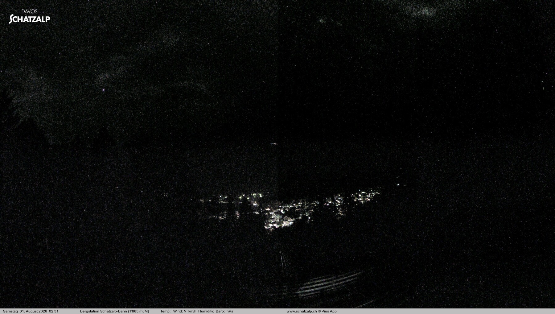 Archived image Webcam at Schatzalp