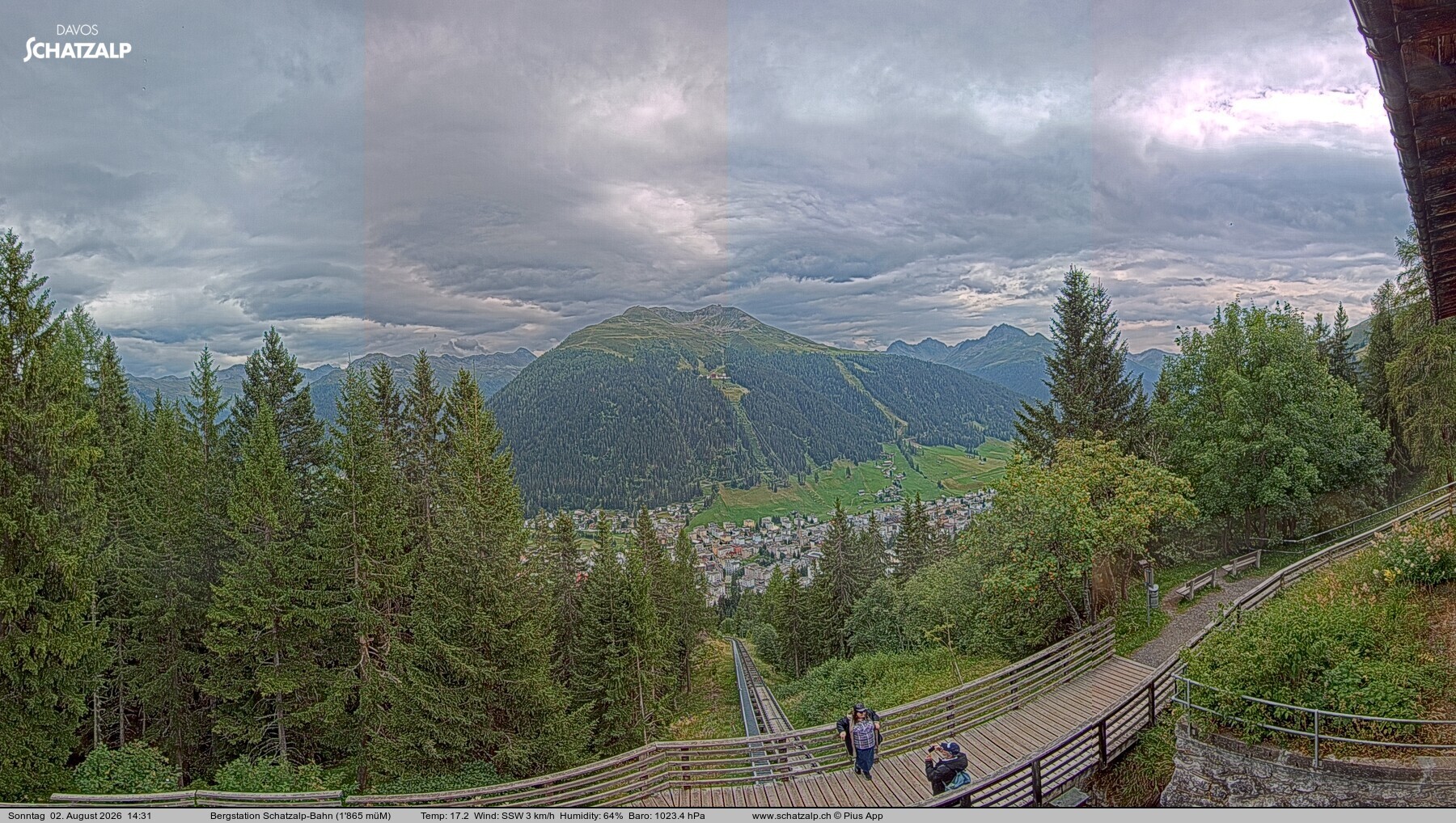 Archived image Webcam at Schatzalp