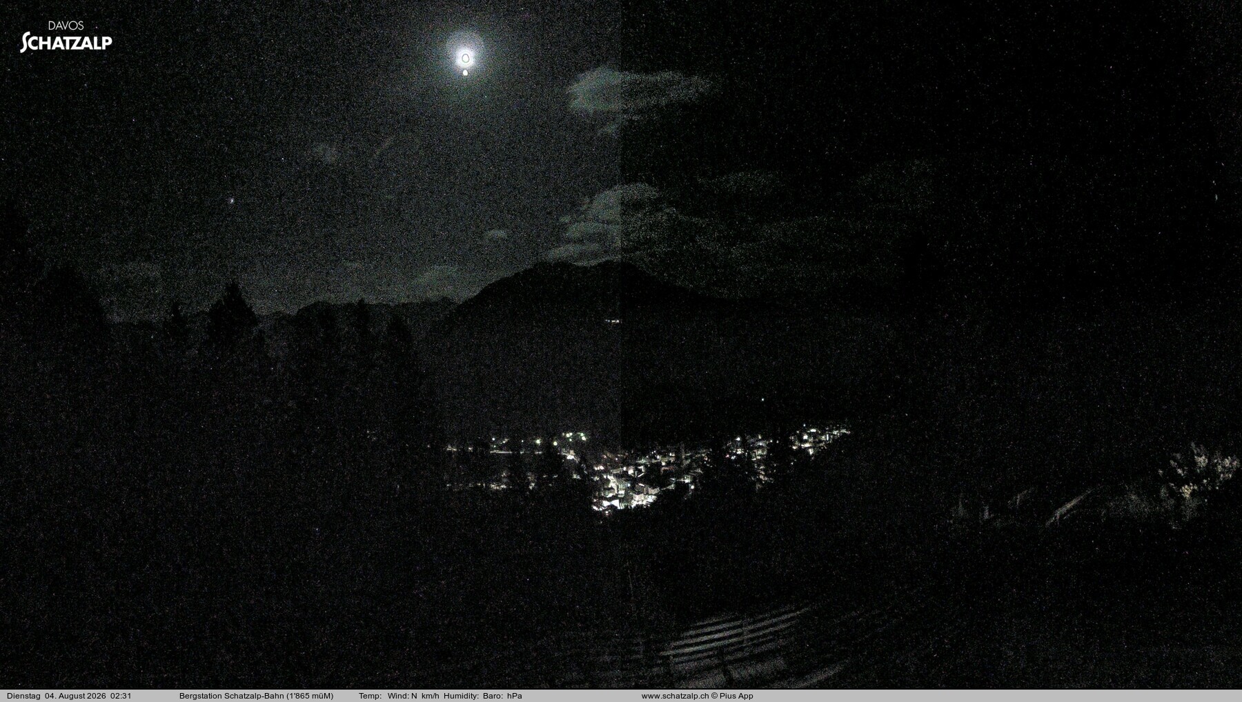 Archiv Foto Webcam Schatzalp