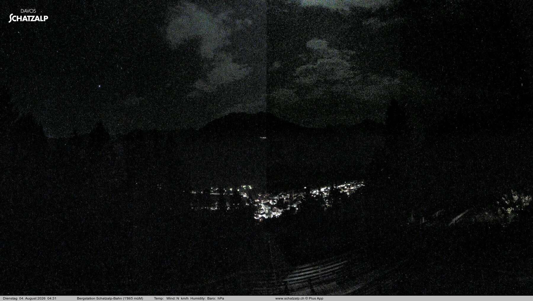 Archiv Foto Webcam Schatzalp