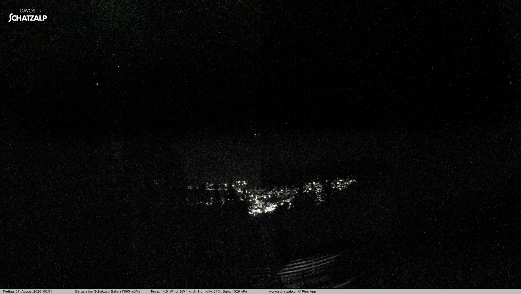 Archiv Foto Webcam Schatzalp