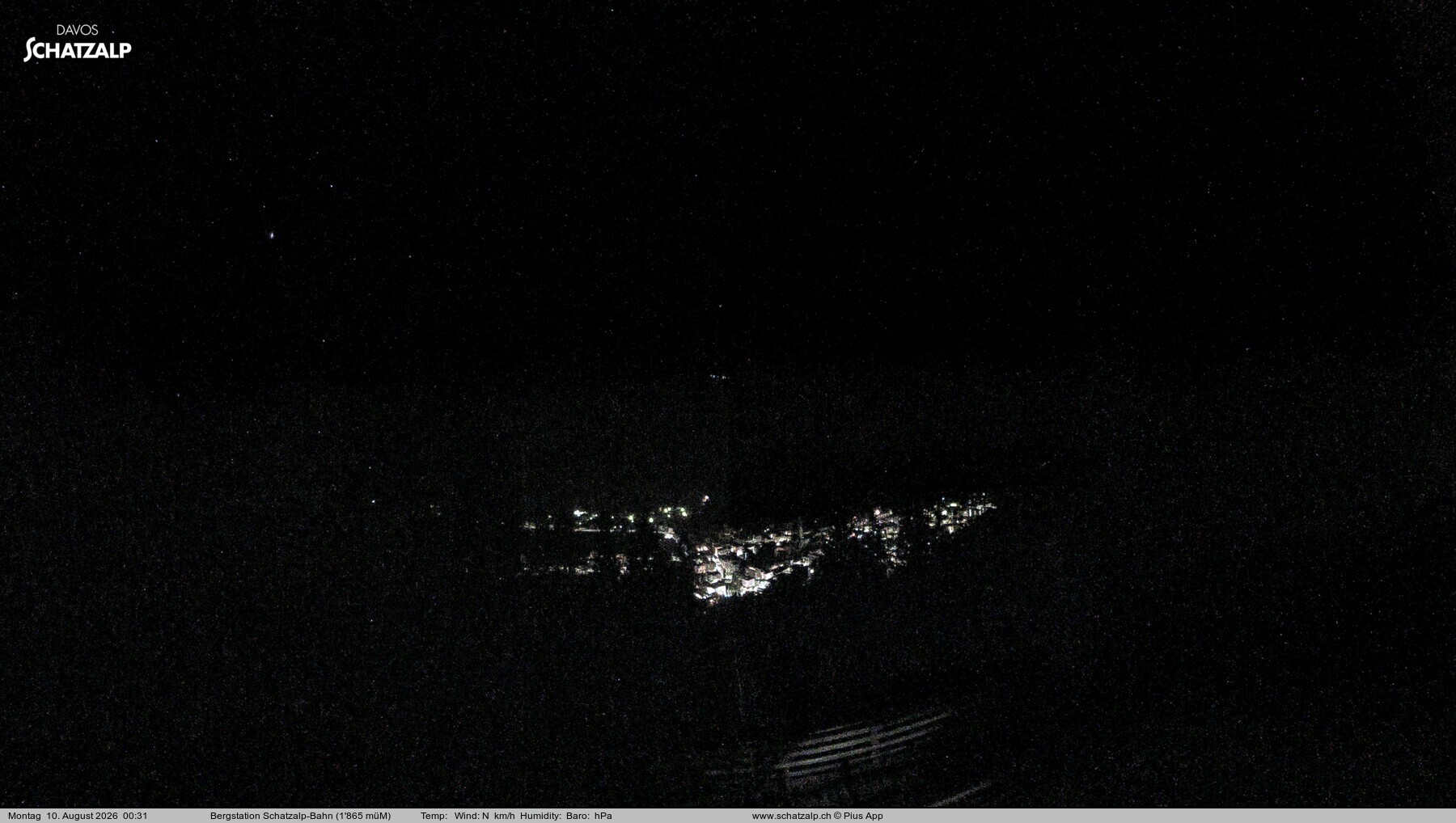 Archiv Foto Webcam Schatzalp