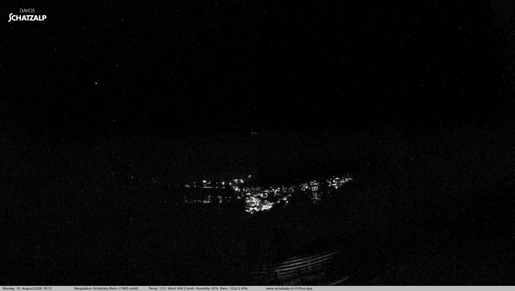 Archiv Foto Webcam Schatzalp