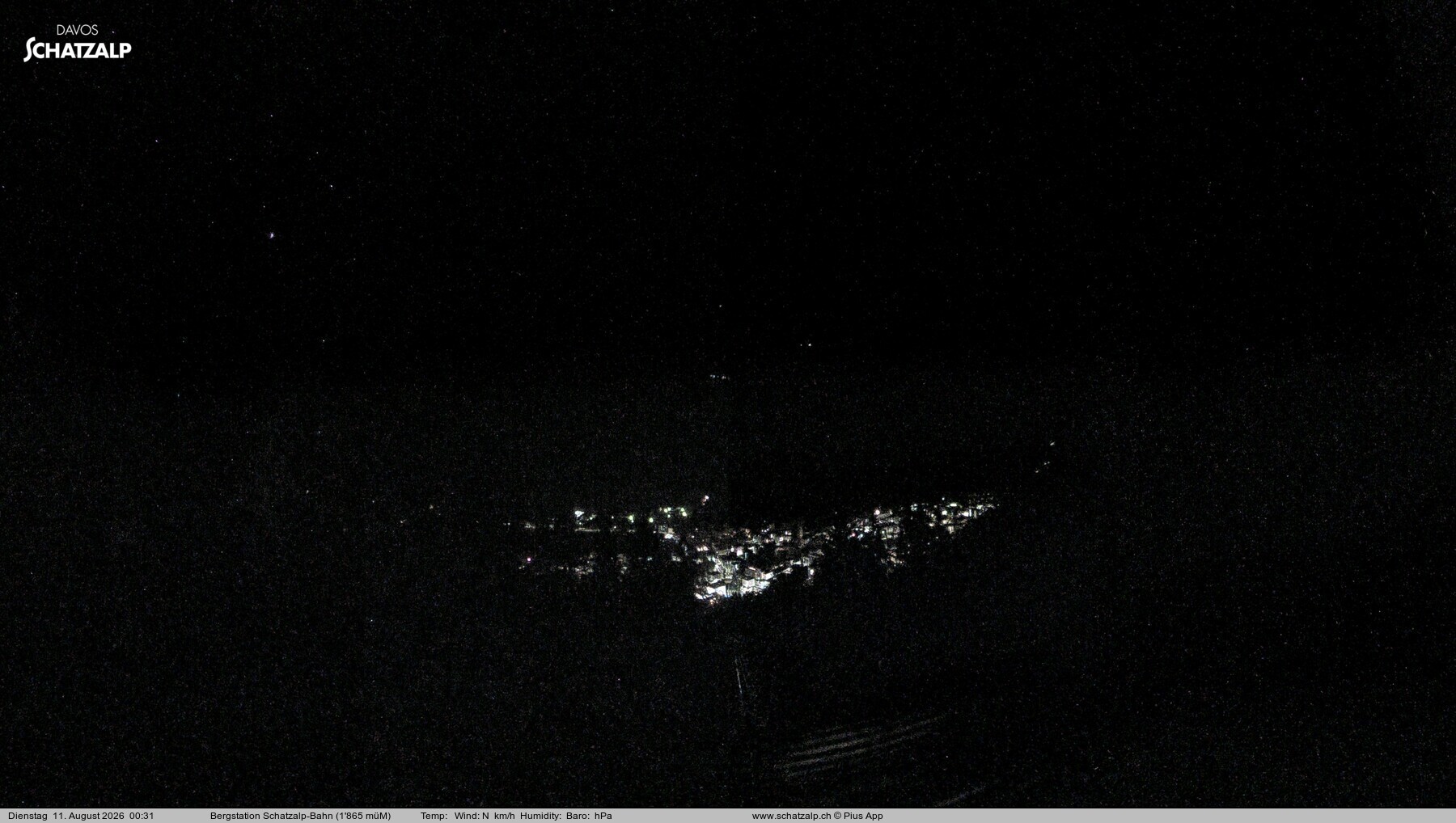 Archiv Foto Webcam Schatzalp