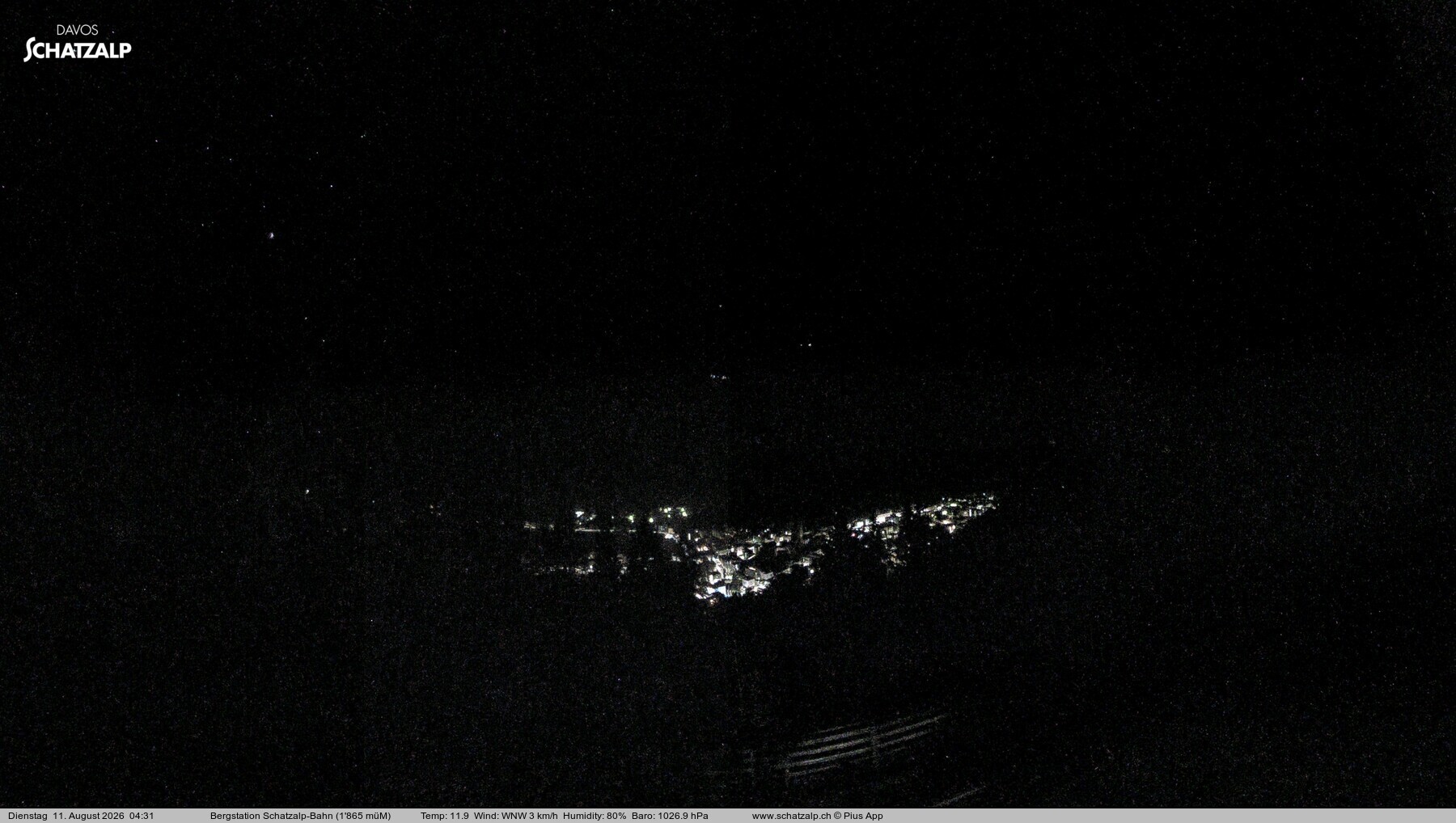 Archiv Foto Webcam Schatzalp