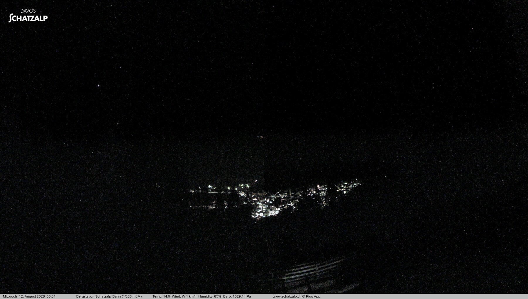 Archiv Foto Webcam Schatzalp