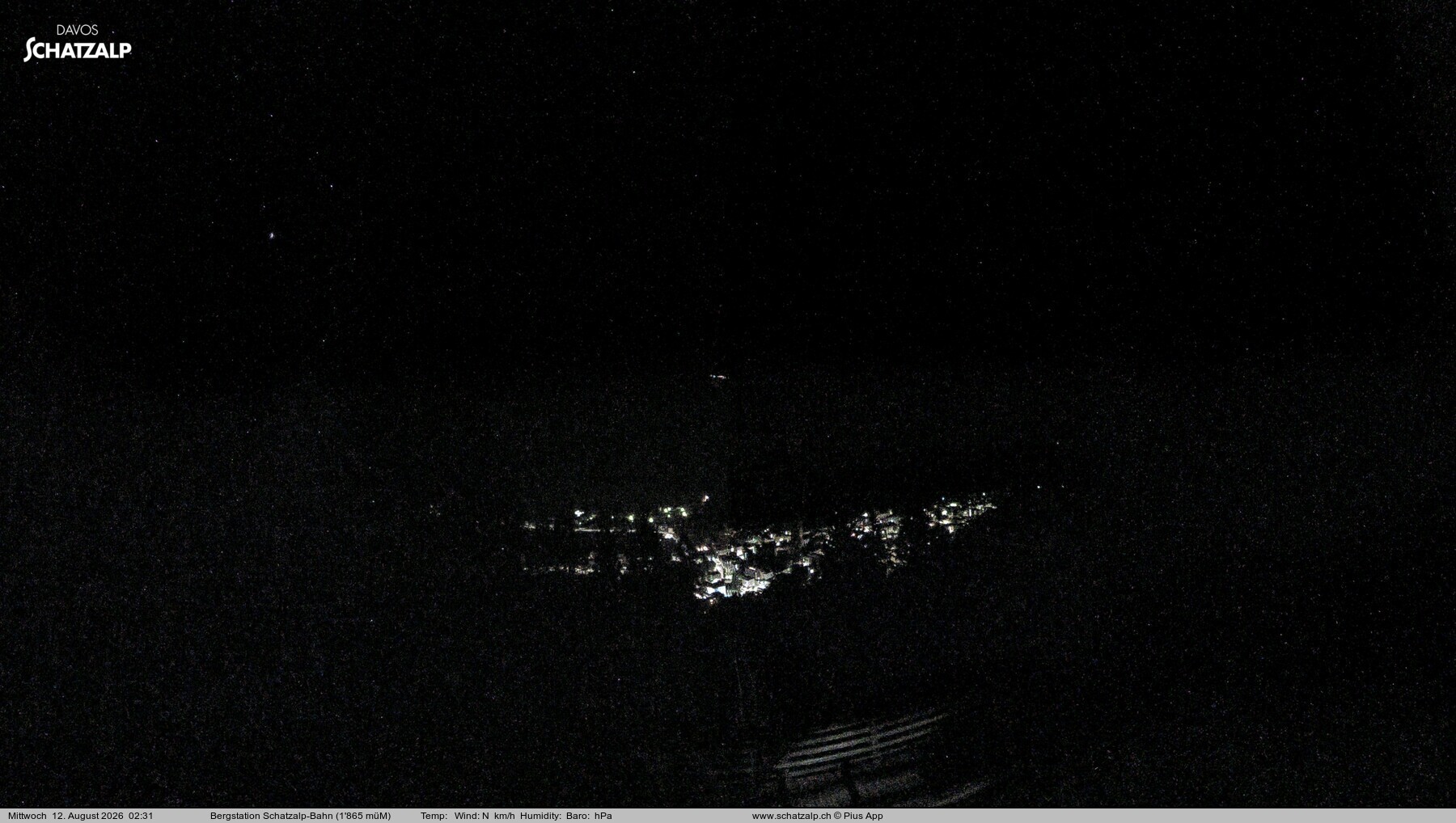 Archiv Foto Webcam Schatzalp