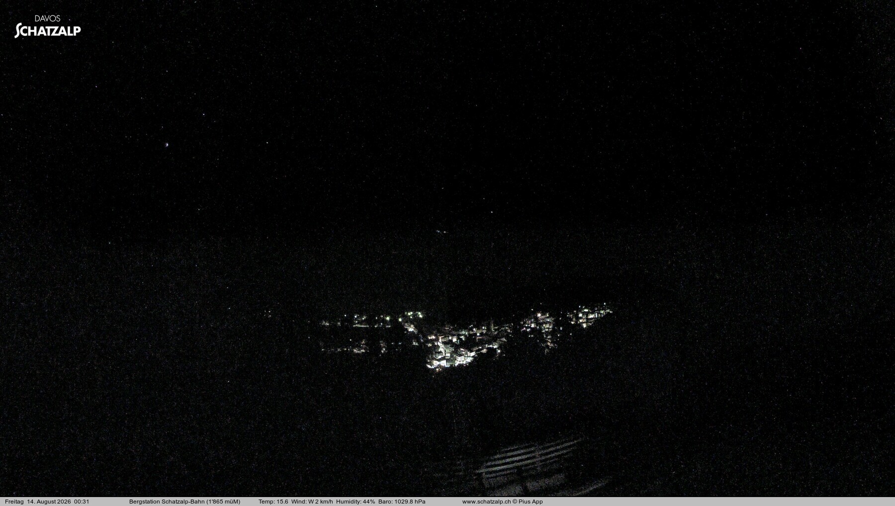 Archiv Foto Webcam Schatzalp