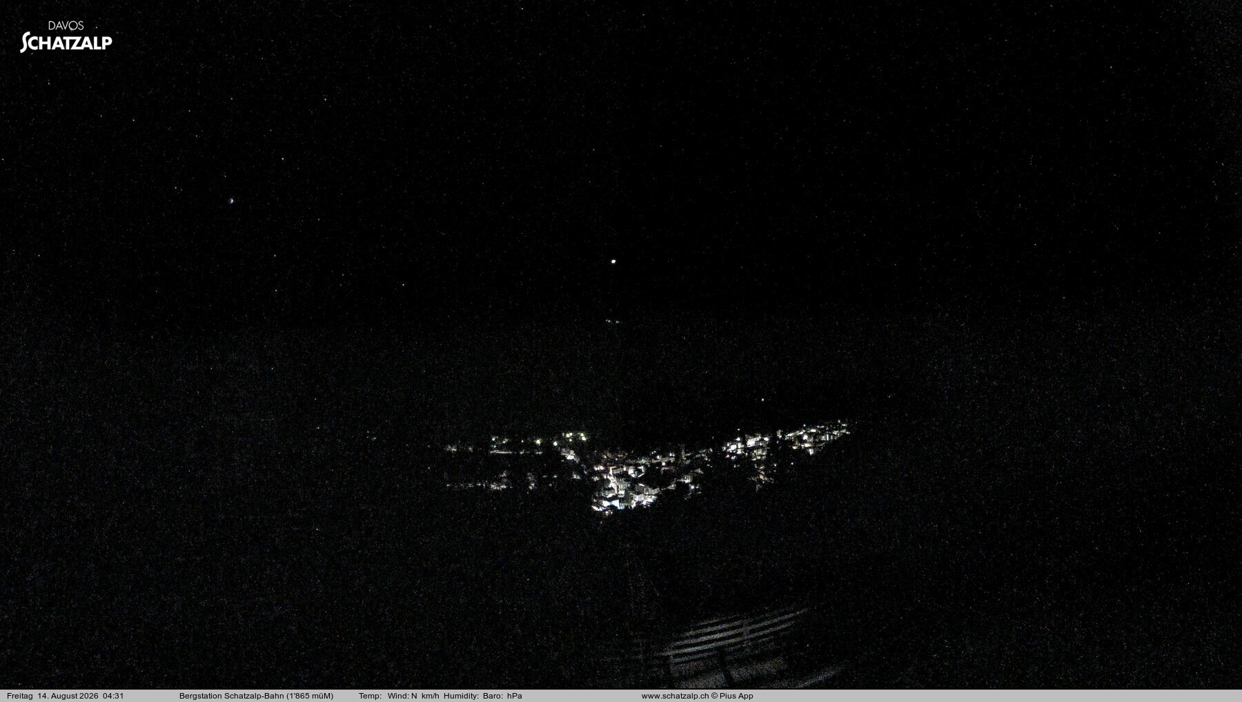 Archiv Foto Webcam Schatzalp
