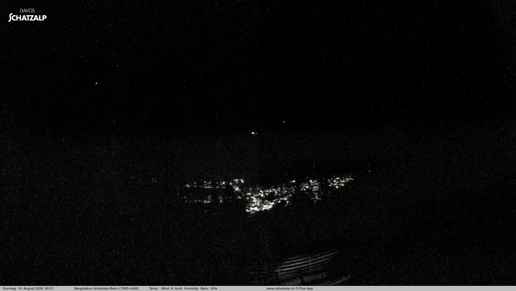 Archiv Foto Webcam Schatzalp