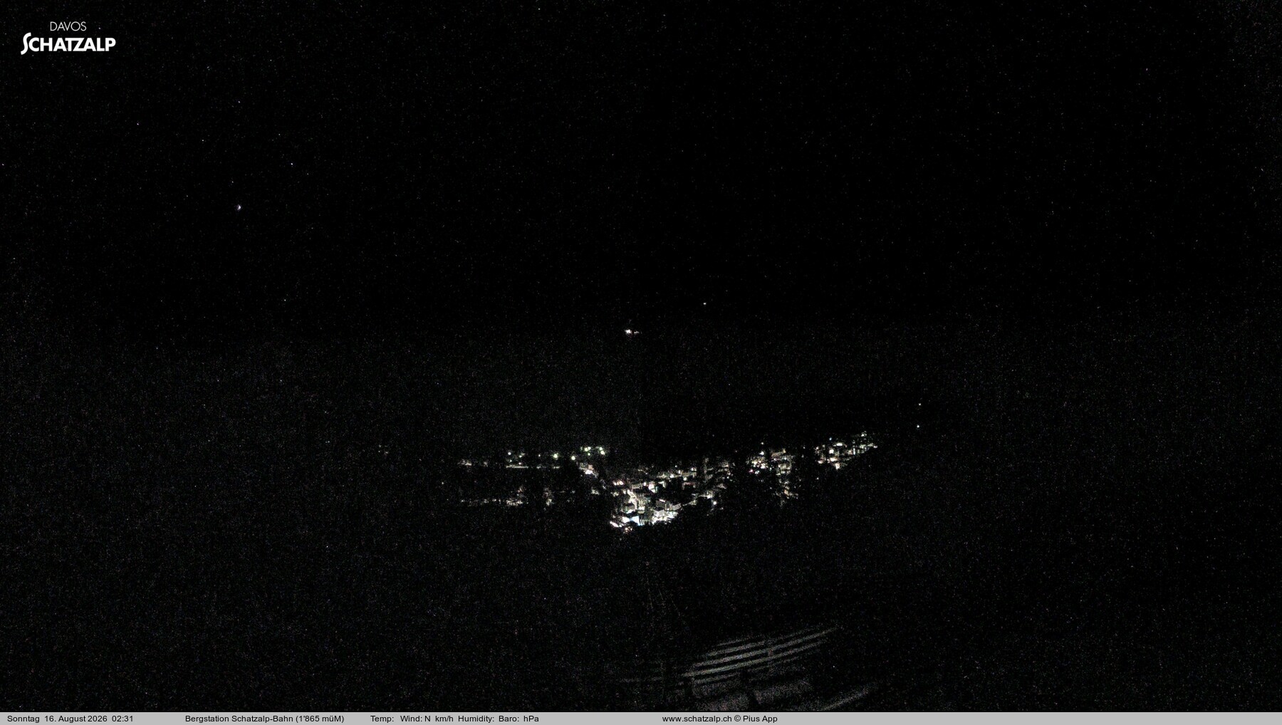 Archiv Foto Webcam Schatzalp