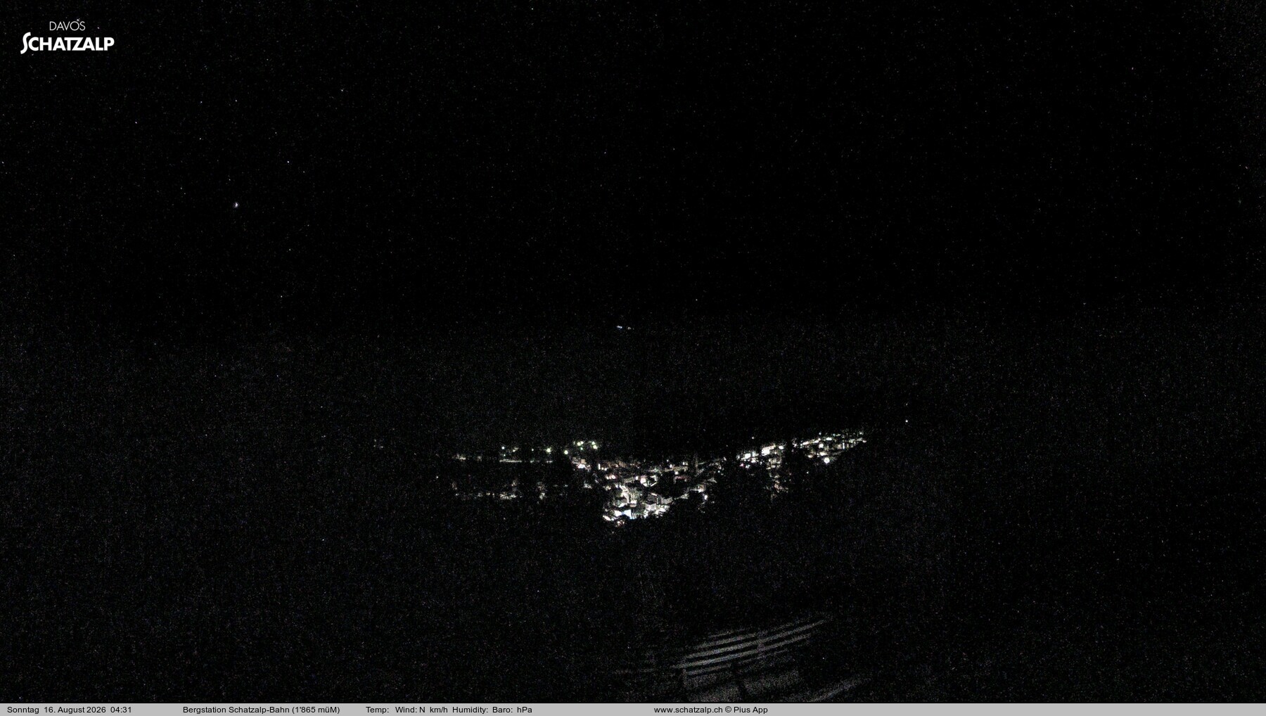Archiv Foto Webcam Schatzalp