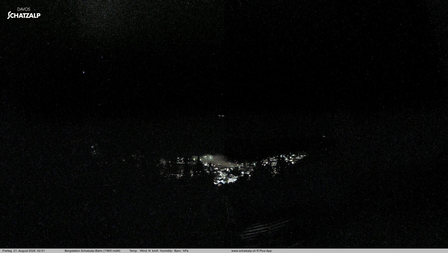 Archiv Foto Webcam Schatzalp