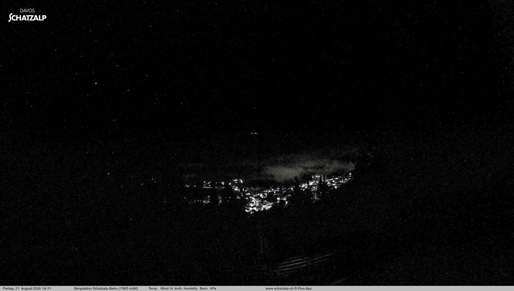 Archiv Foto Webcam Schatzalp