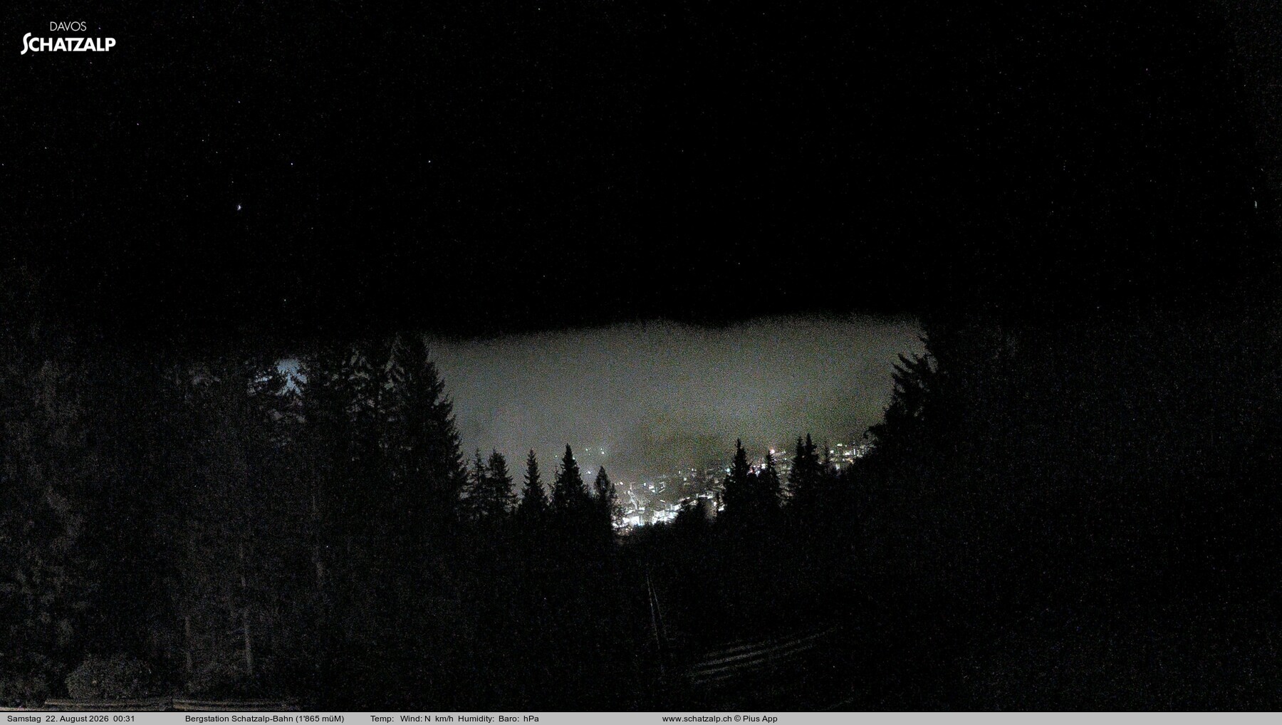 Archived image Webcam at Schatzalp
