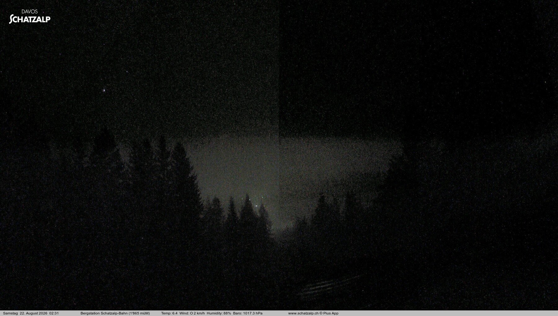Archived image Webcam at Schatzalp