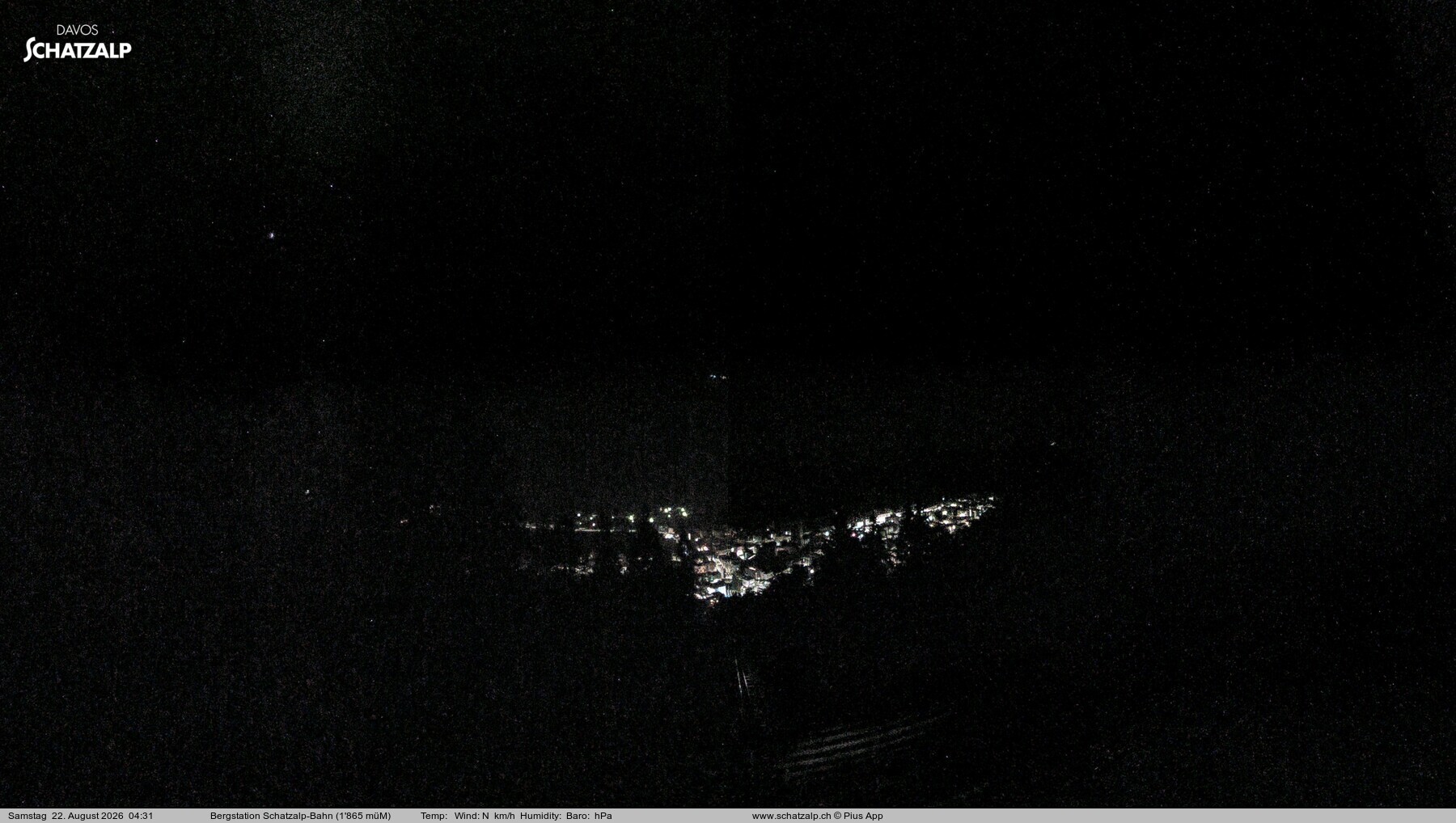 Archived image Webcam at Schatzalp