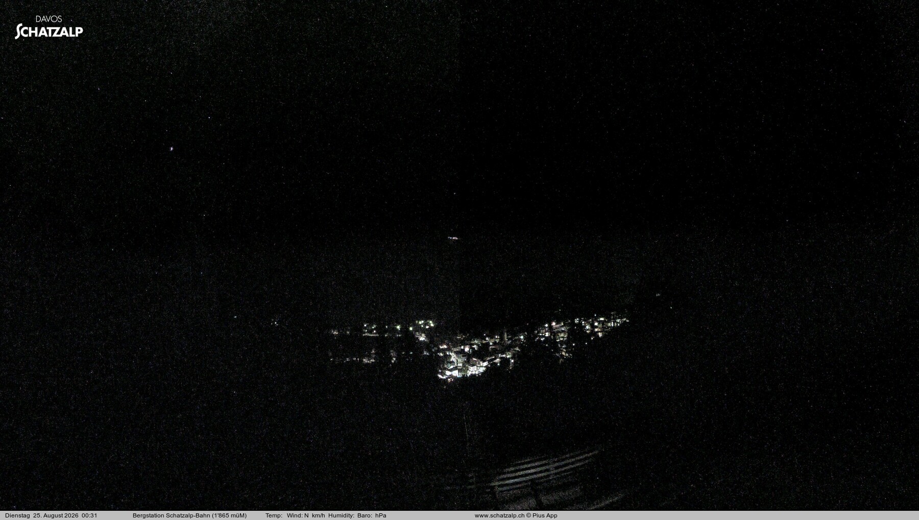 Archived image Webcam at Schatzalp