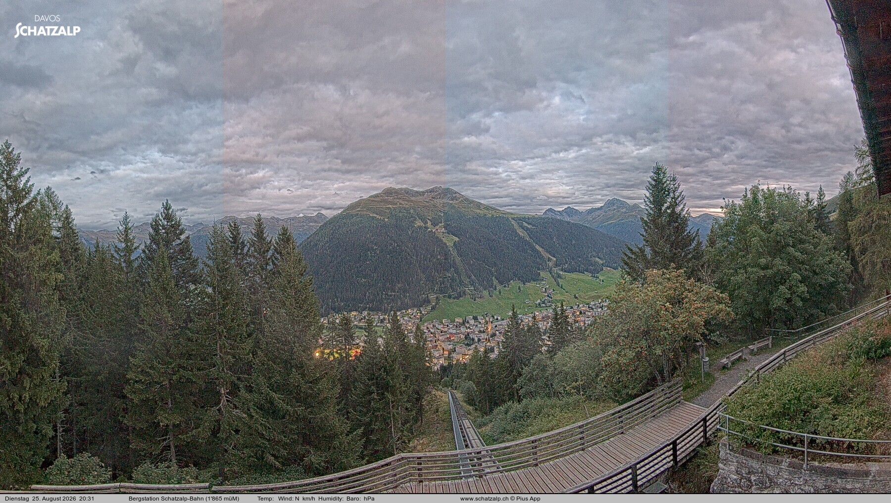 Archived image Webcam at Schatzalp