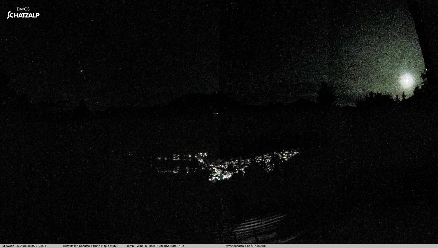 Archiv Foto Webcam Schatzalp