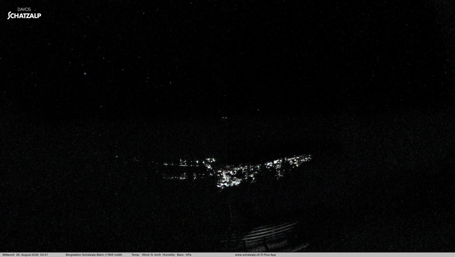 Archiv Foto Webcam Schatzalp