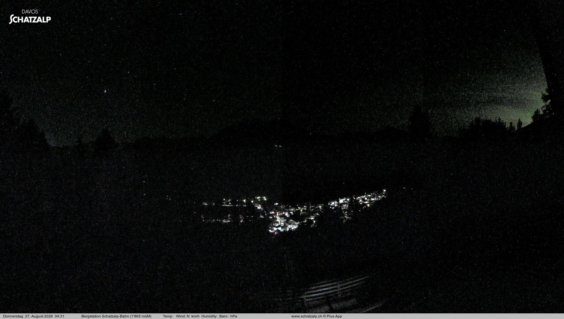 Archiv Foto Webcam Schatzalp