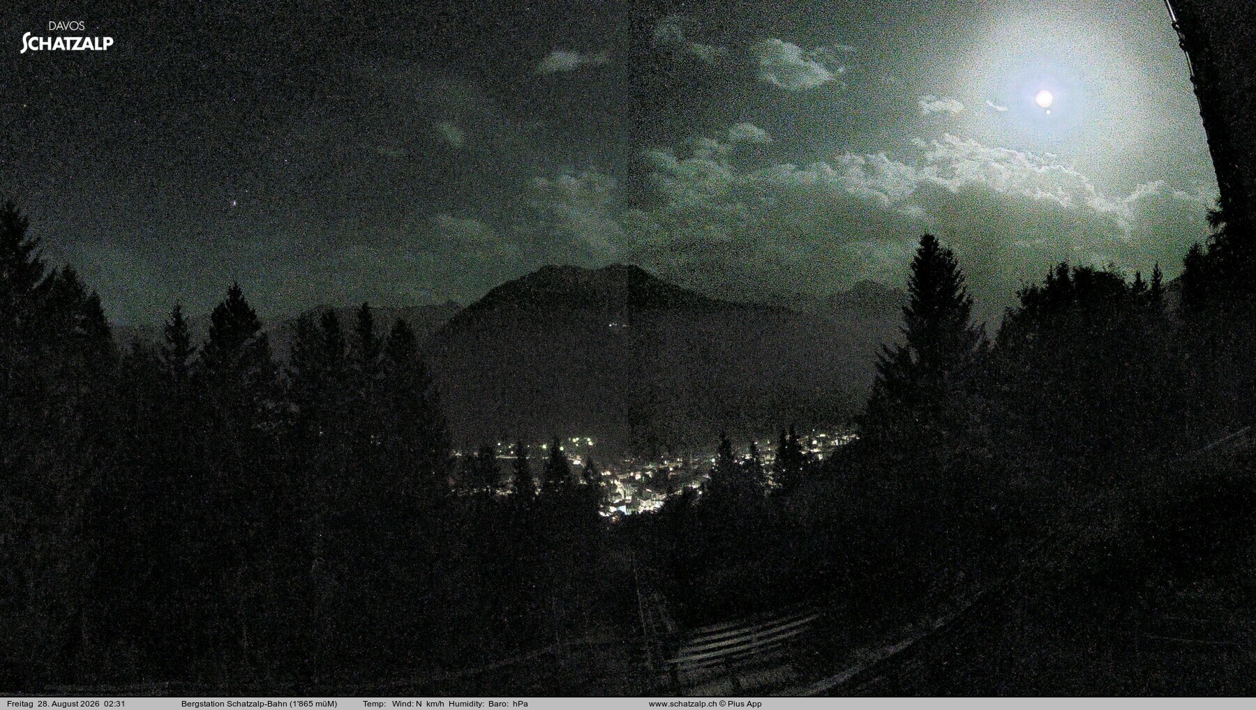 Archiv Foto Webcam Schatzalp