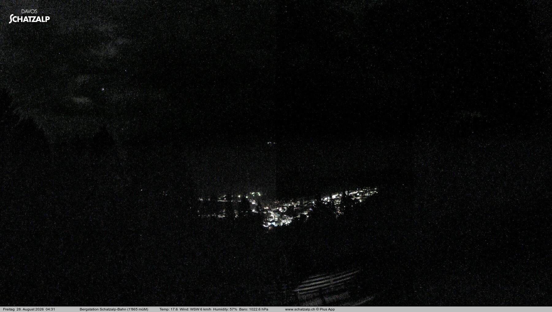 Archiv Foto Webcam Schatzalp