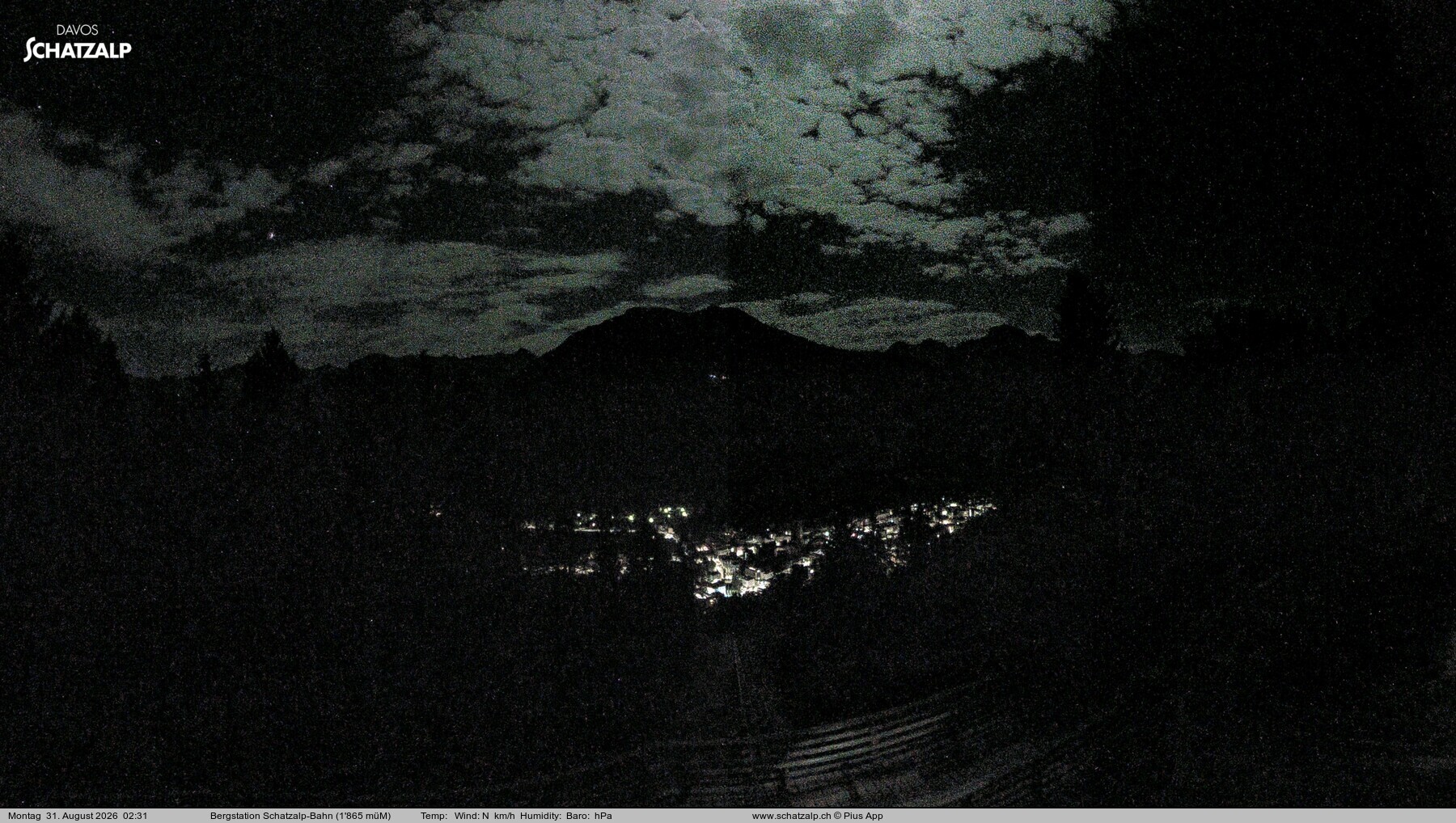 Archived image Webcam at Schatzalp
