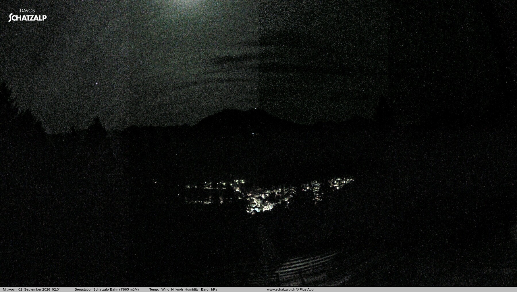 Archiv Foto Webcam Schatzalp