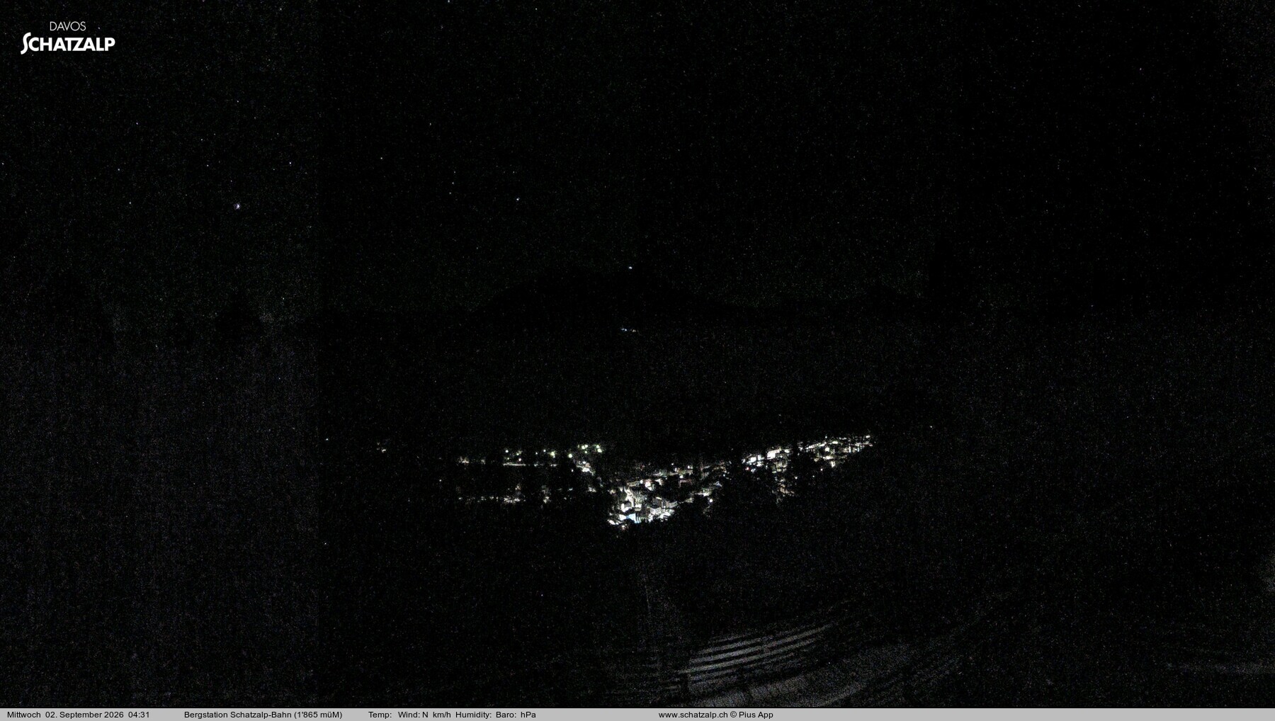 Archiv Foto Webcam Schatzalp