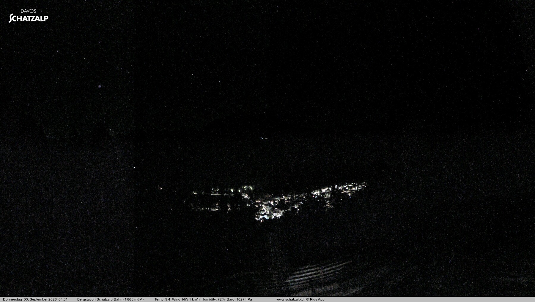 Archiv Foto Webcam Schatzalp