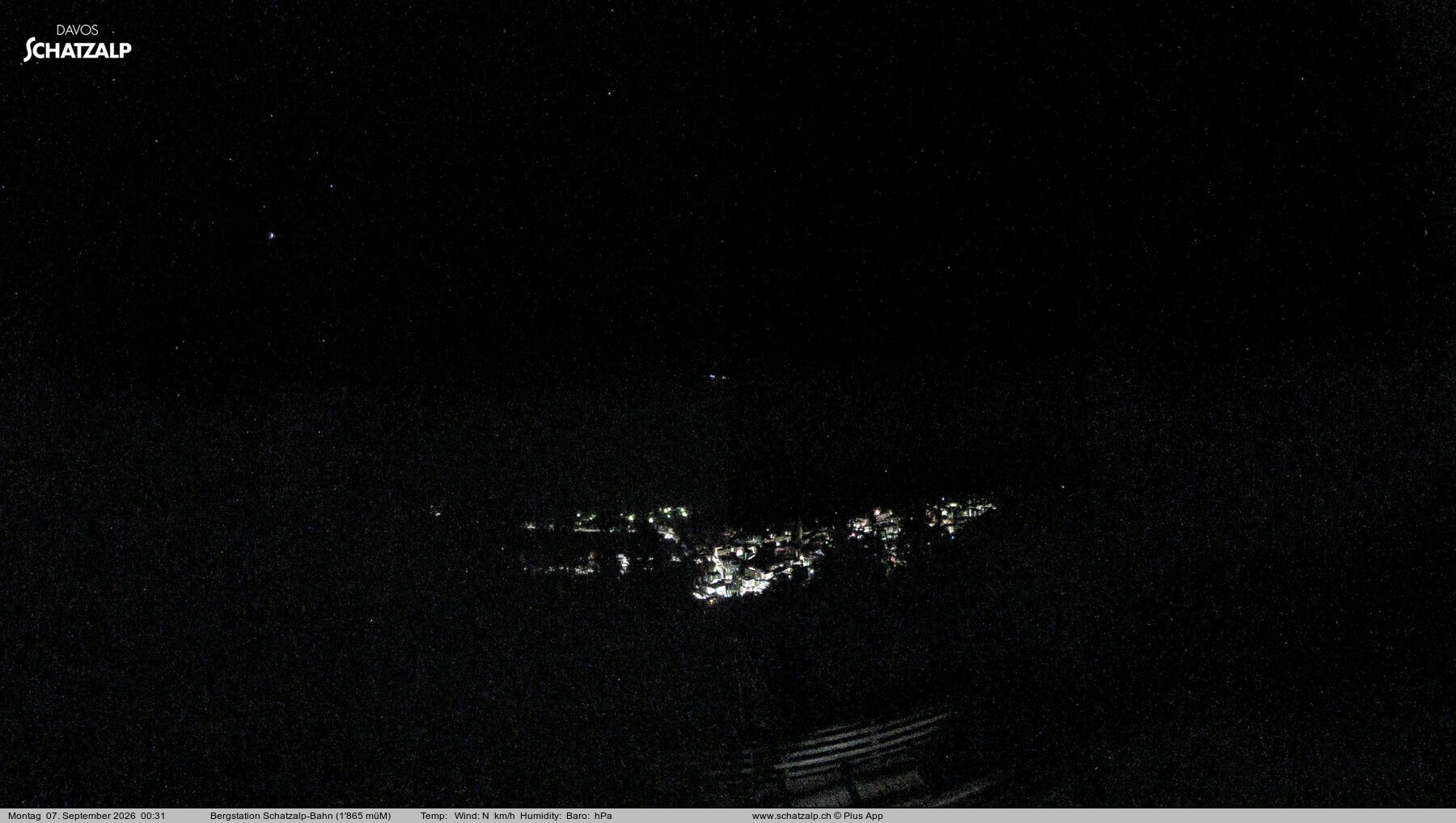Archiv Foto Webcam Schatzalp