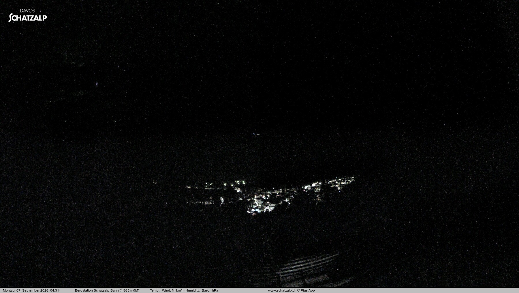 Archiv Foto Webcam Schatzalp