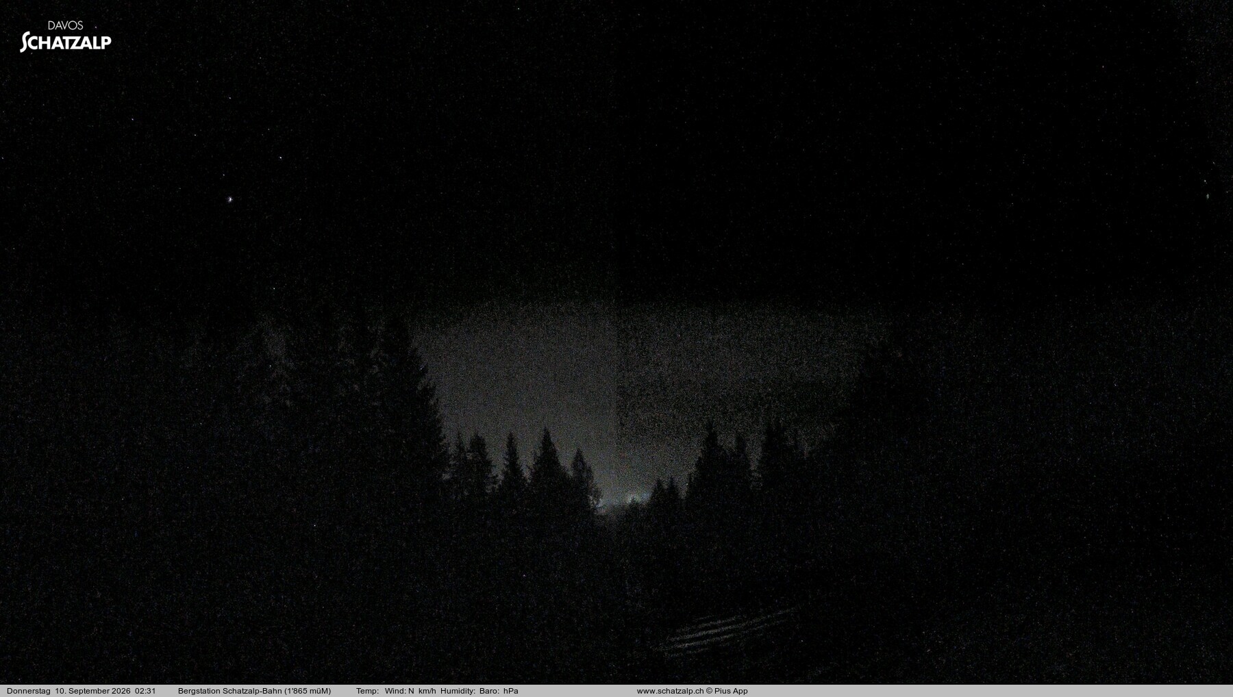 Archiv Foto Webcam Schatzalp