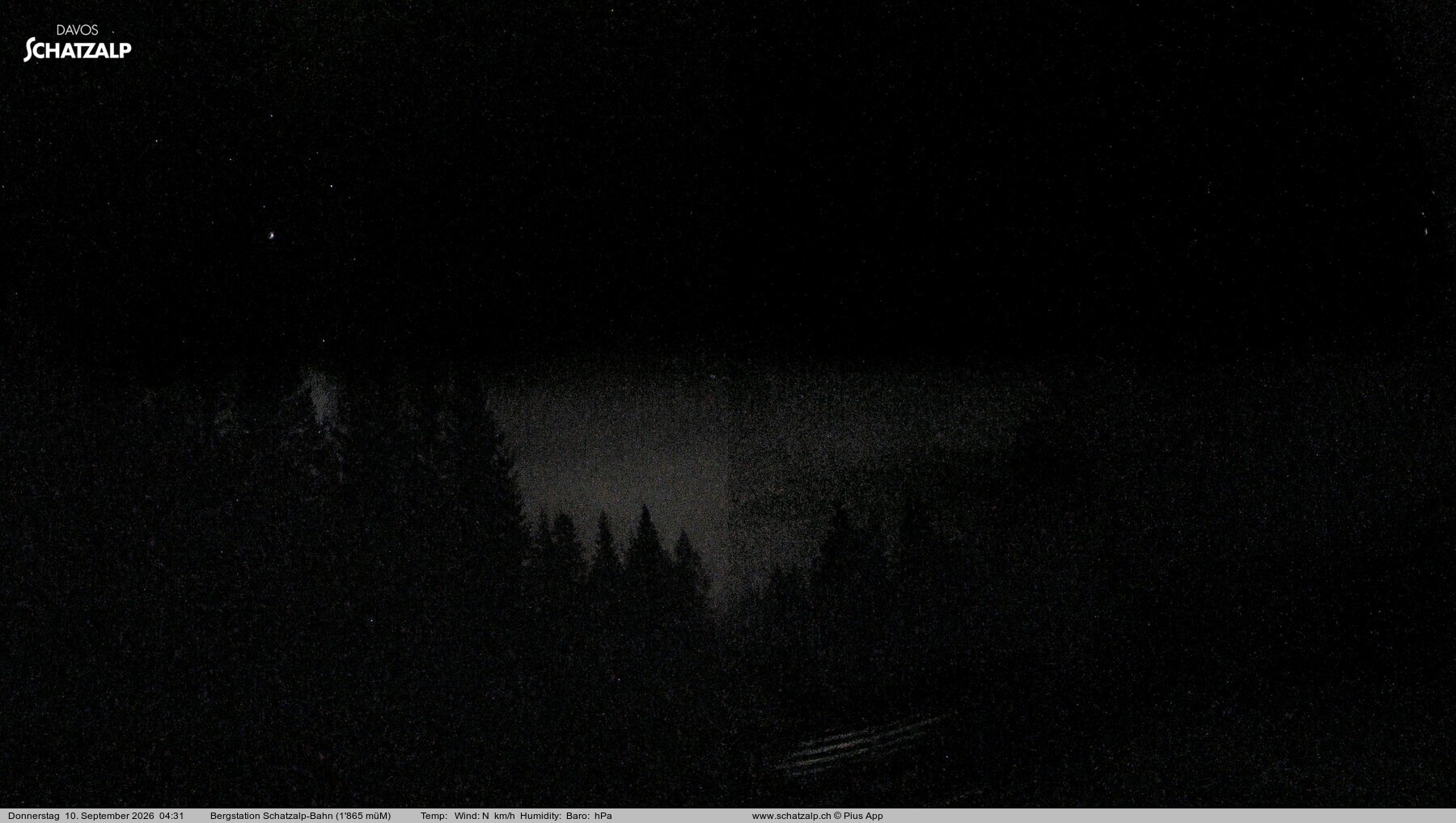 Archiv Foto Webcam Schatzalp