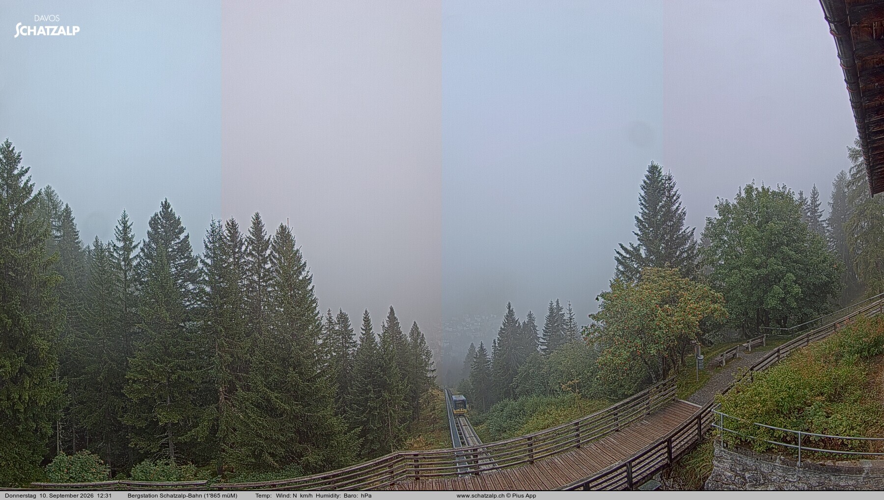 Archiv Foto Webcam Schatzalp
