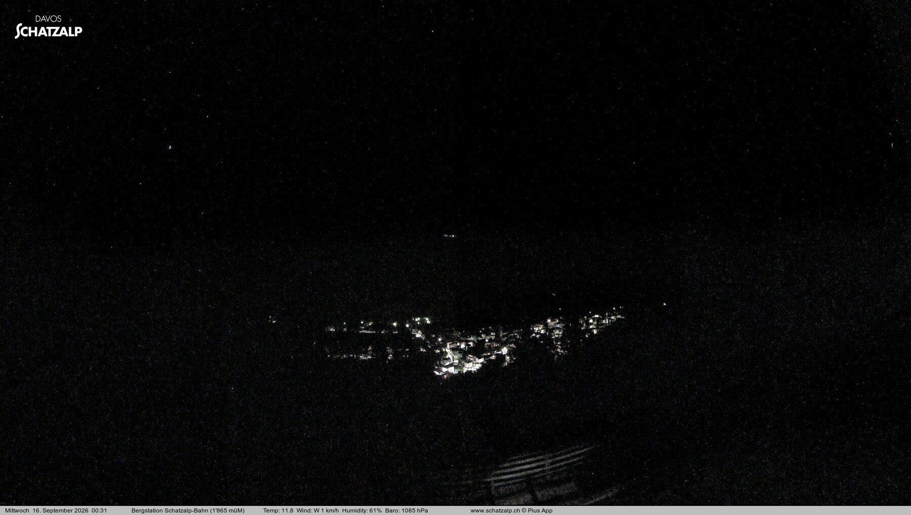 Archiv Foto Webcam Schatzalp