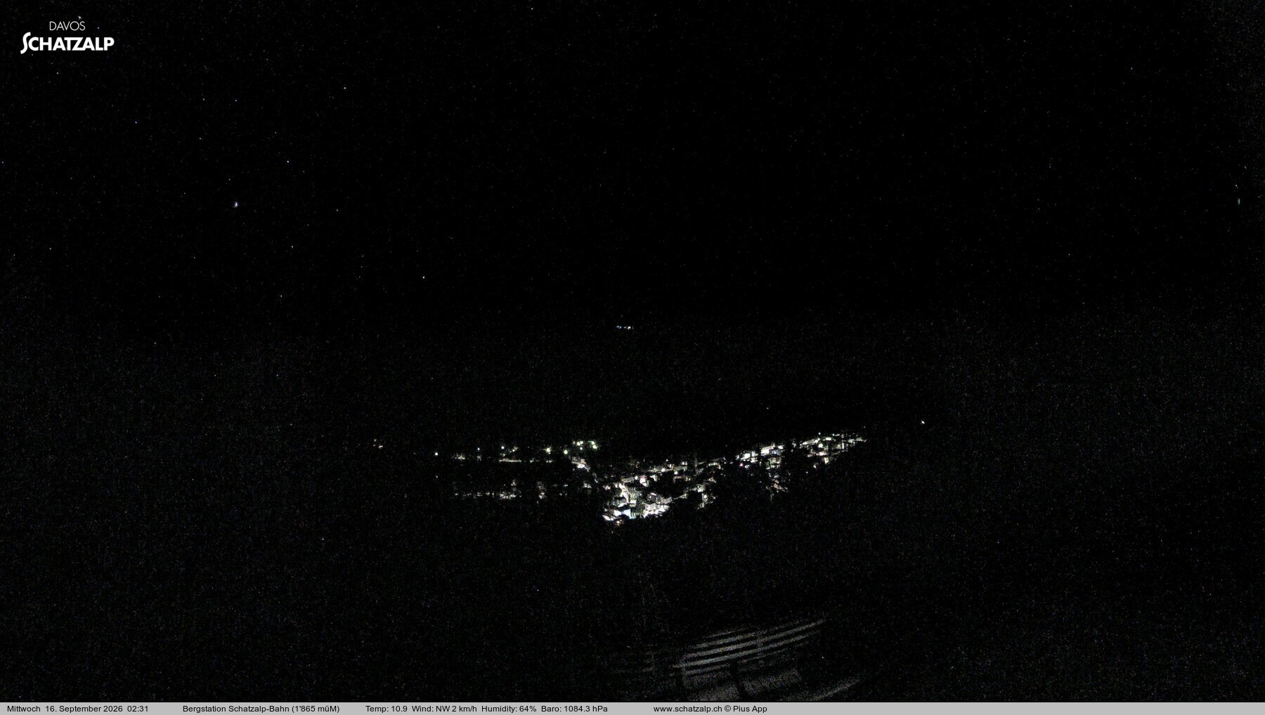 Archiv Foto Webcam Schatzalp