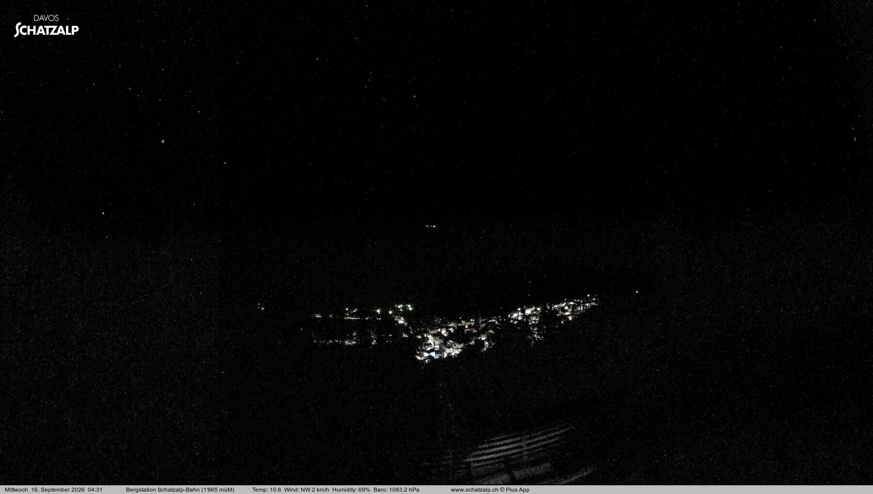 Archiv Foto Webcam Schatzalp
