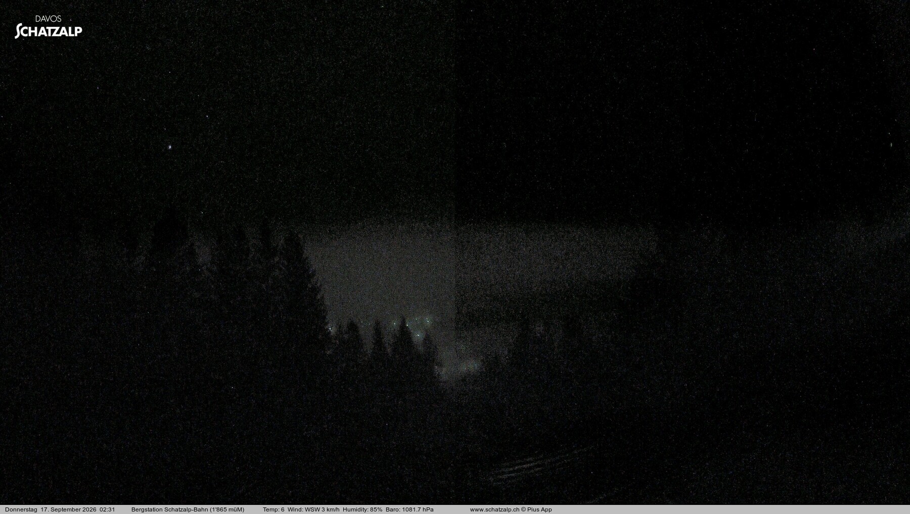 Archiv Foto Webcam Schatzalp