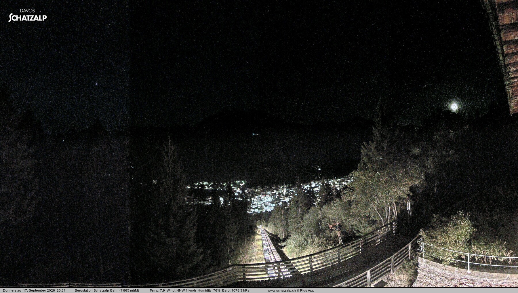 Archiv Foto Webcam Schatzalp
