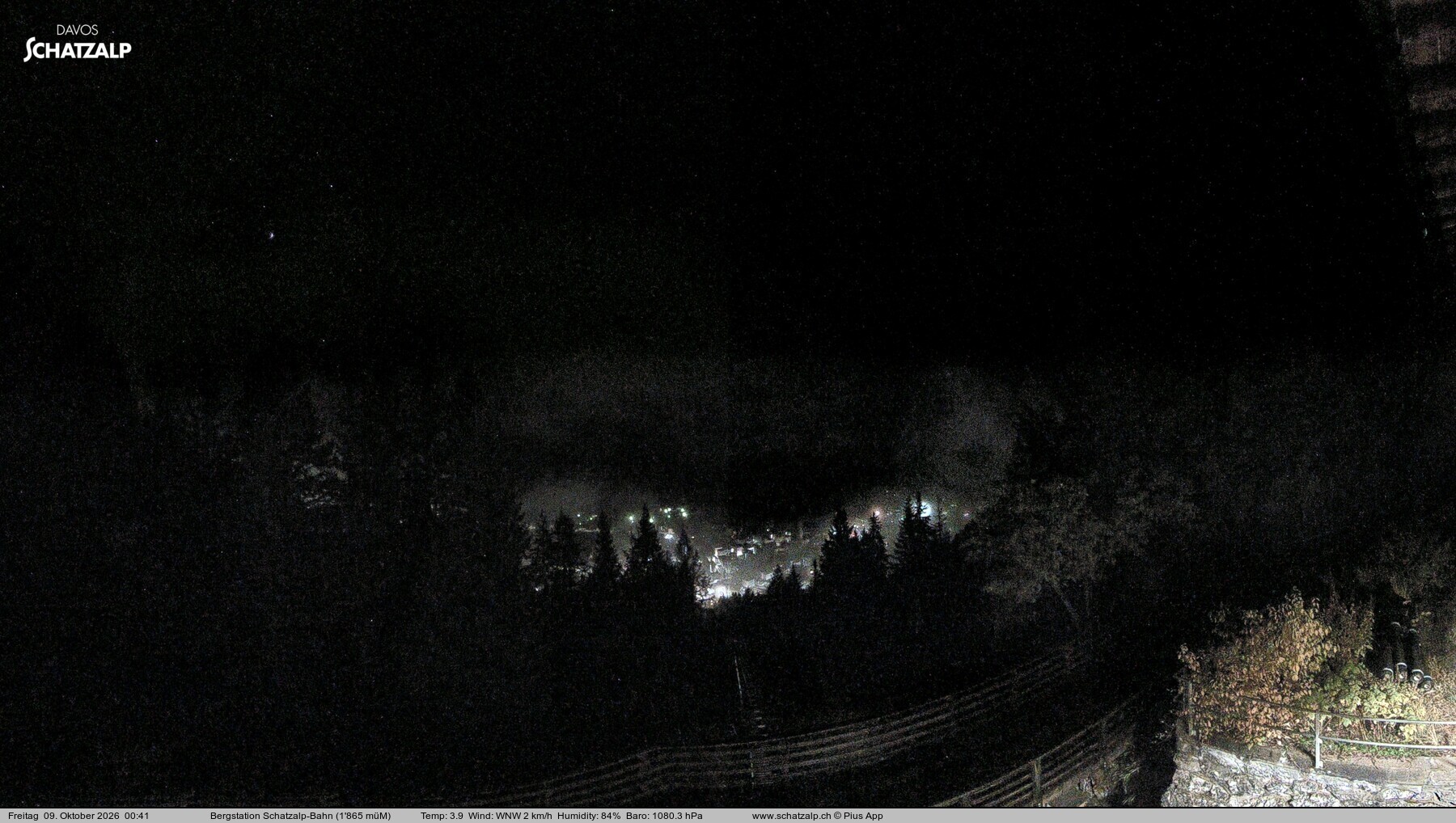 Archiv Foto Webcam Schatzalp