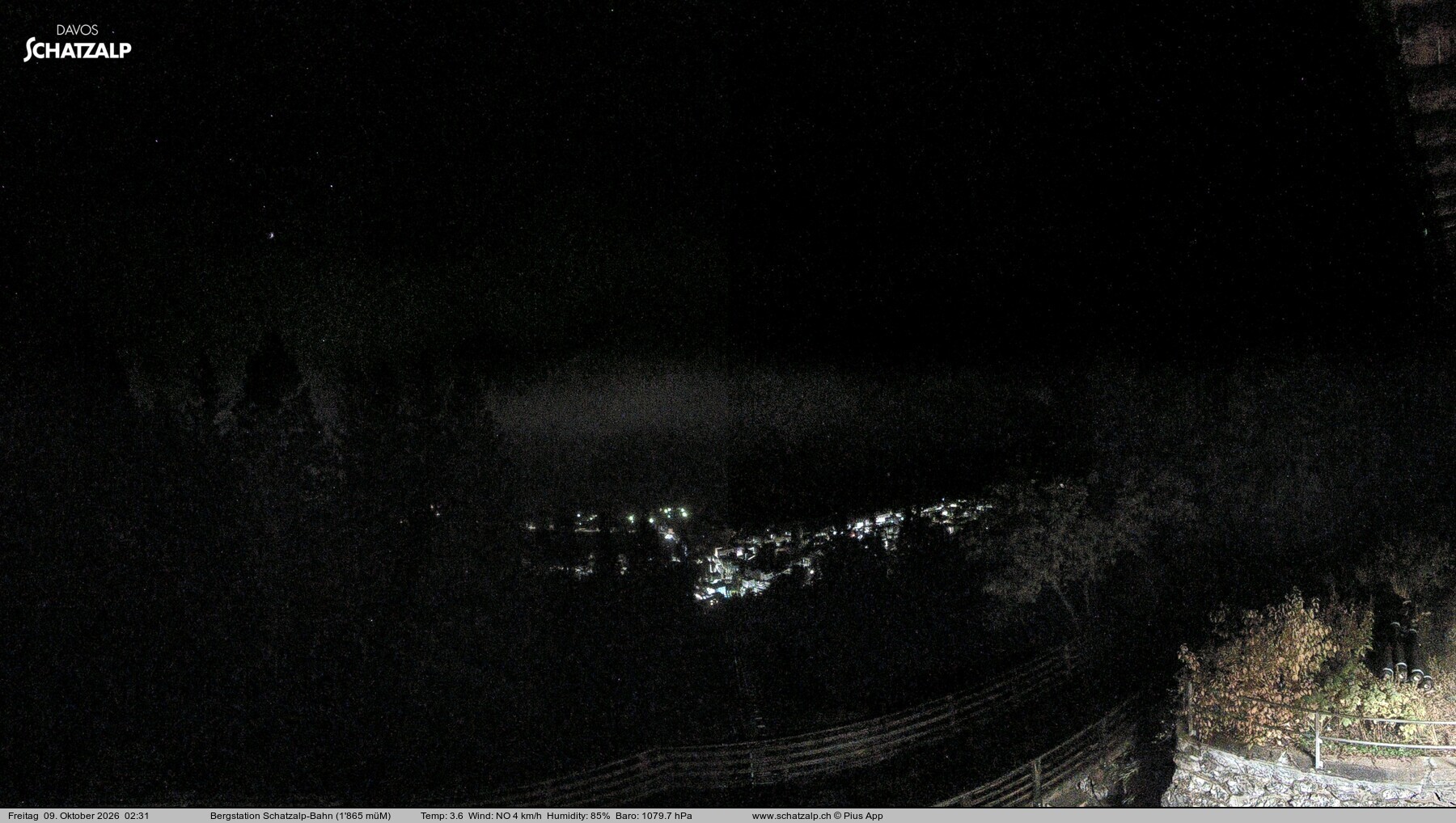 Archiv Foto Webcam Schatzalp
