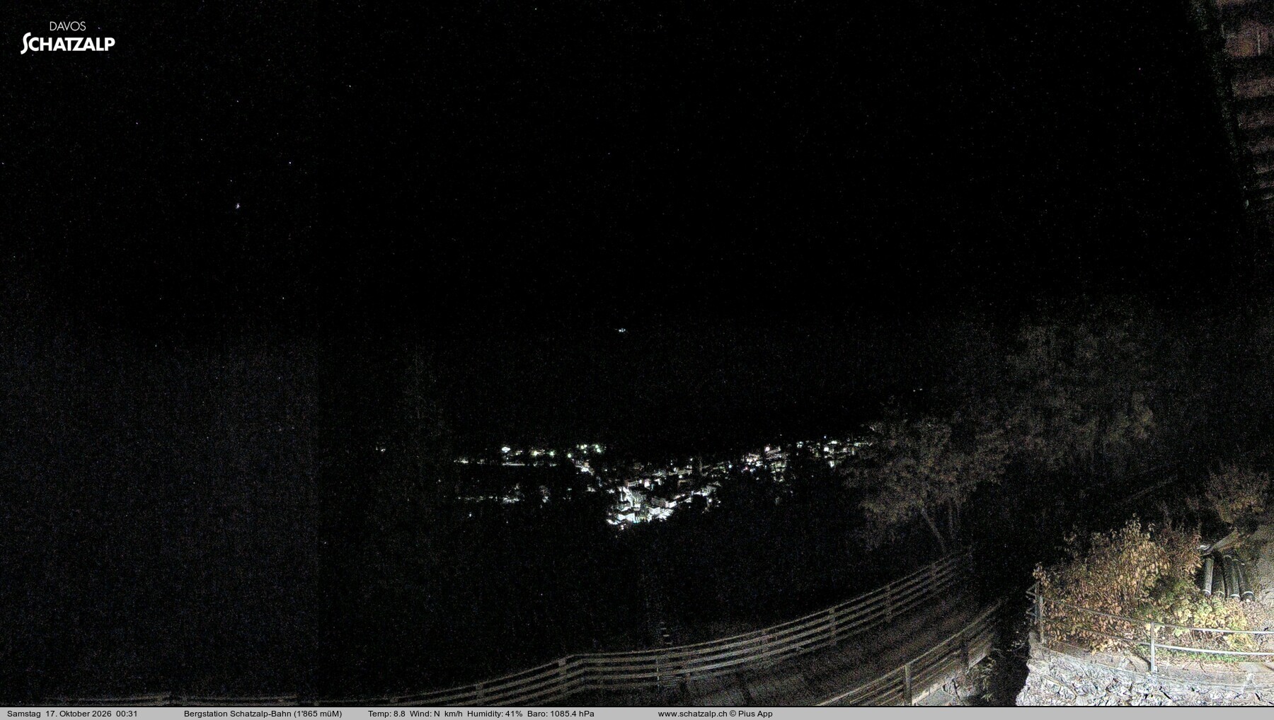 Archiv Foto Webcam Schatzalp