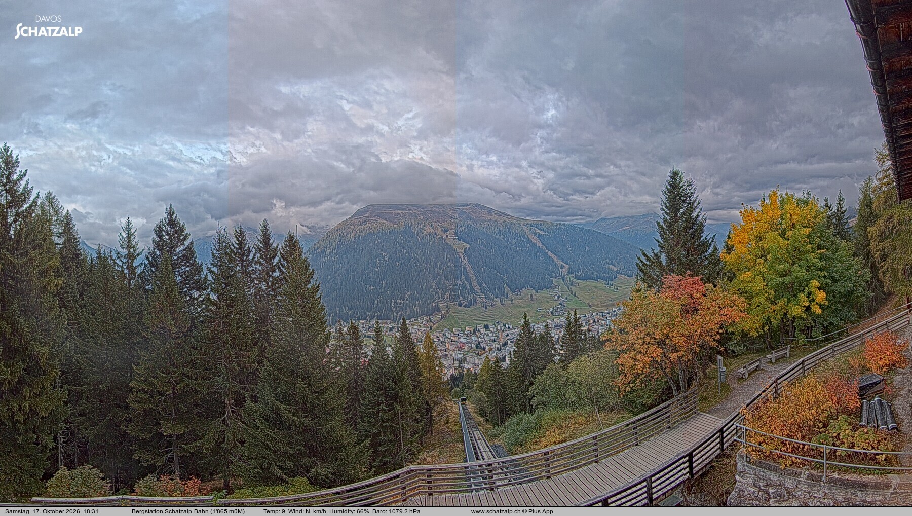 Archiv Foto Webcam Schatzalp