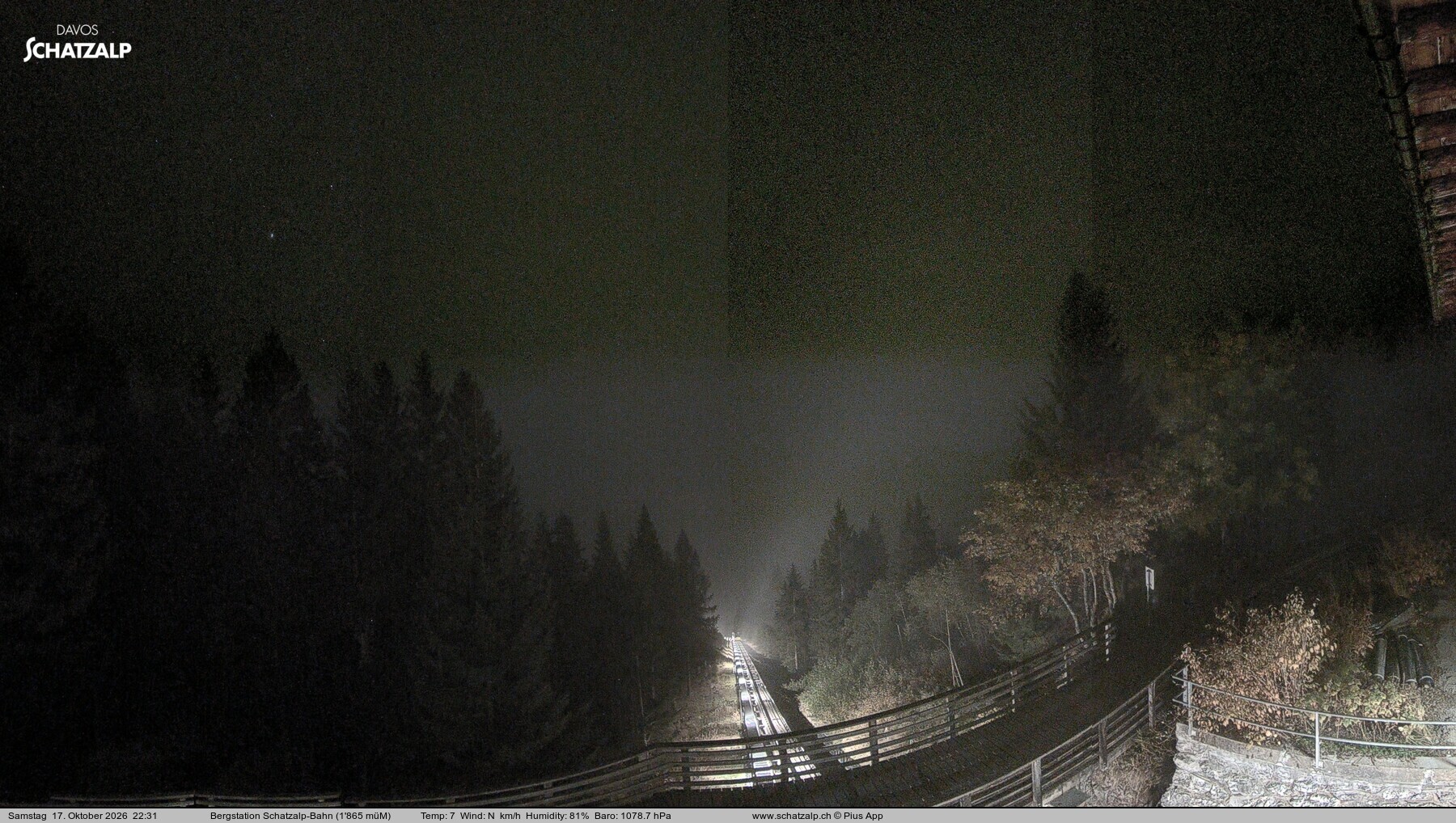 Archiv Foto Webcam Schatzalp