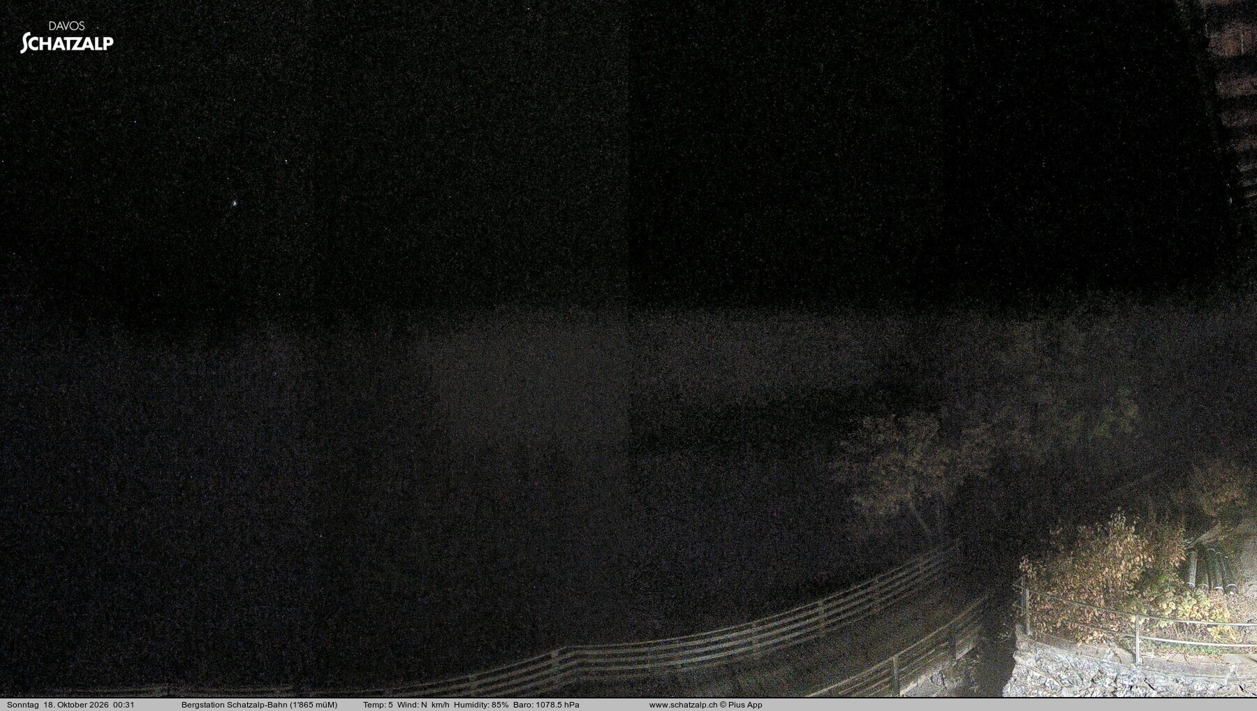 Archiv Foto Webcam Schatzalp